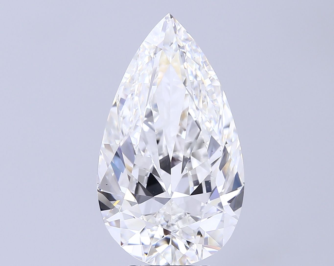 8.07ct Pear F VS1 Lab-Grown Diamond