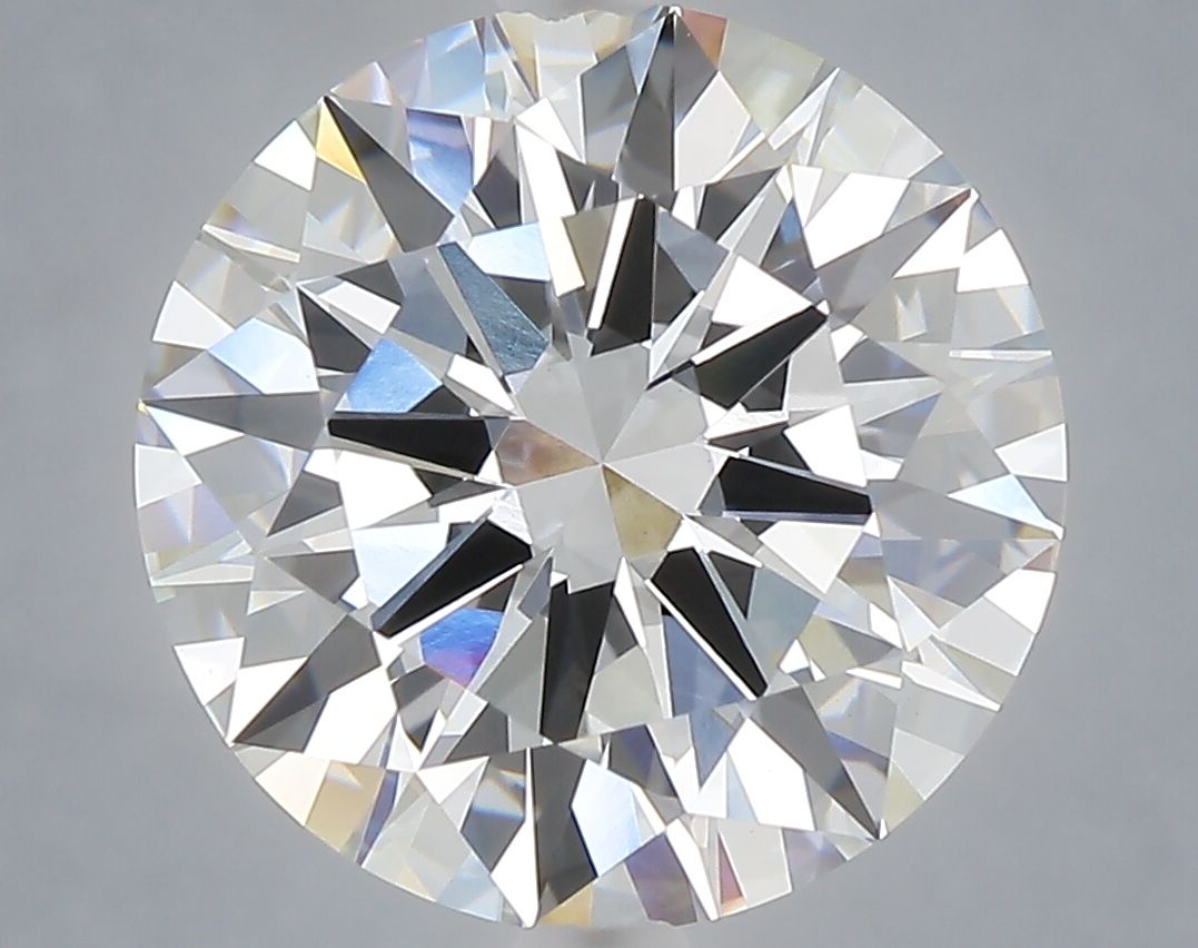5.22ct Round F VVS2 Lab-Grown Diamond