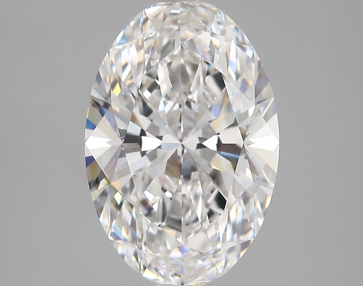 4.21ct Oval E FL Lab-Grown Diamond