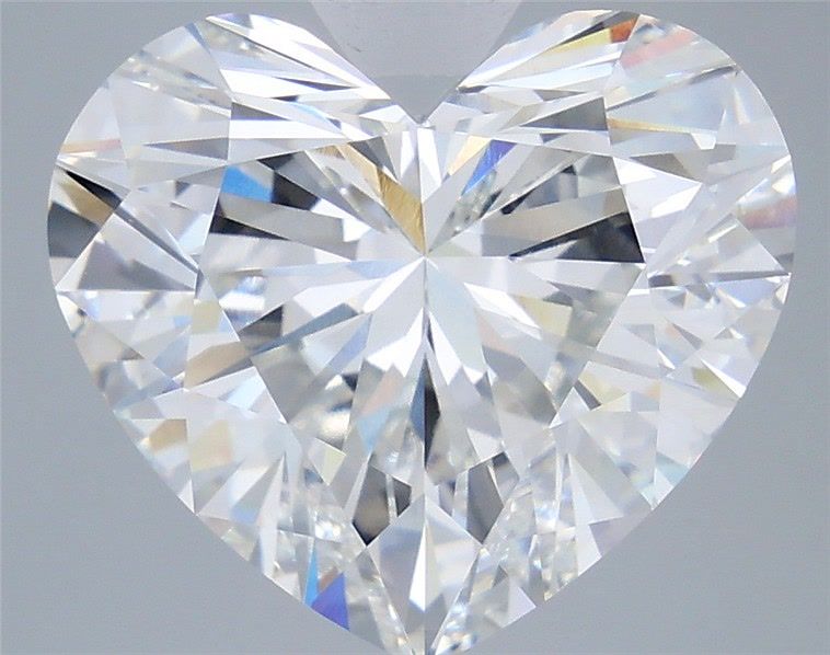 8.09ct Heart F VVS2 Lab-Grown Diamond