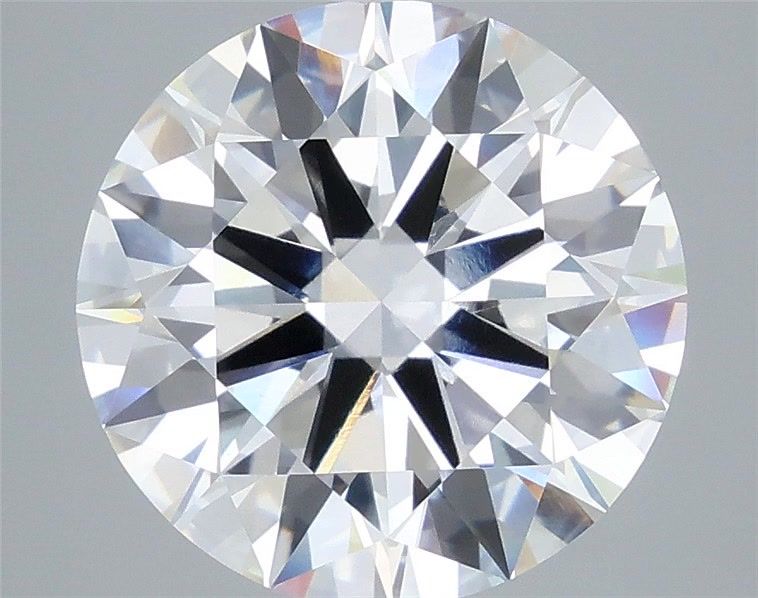 7.09ct Round F VVS2 Lab-Grown Diamond