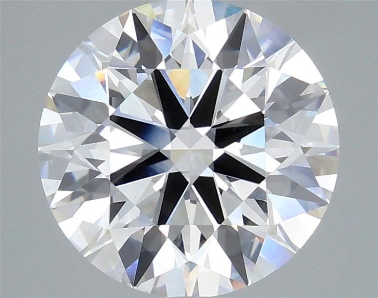 5.53ct Round F VVS2 Lab-Grown Diamond