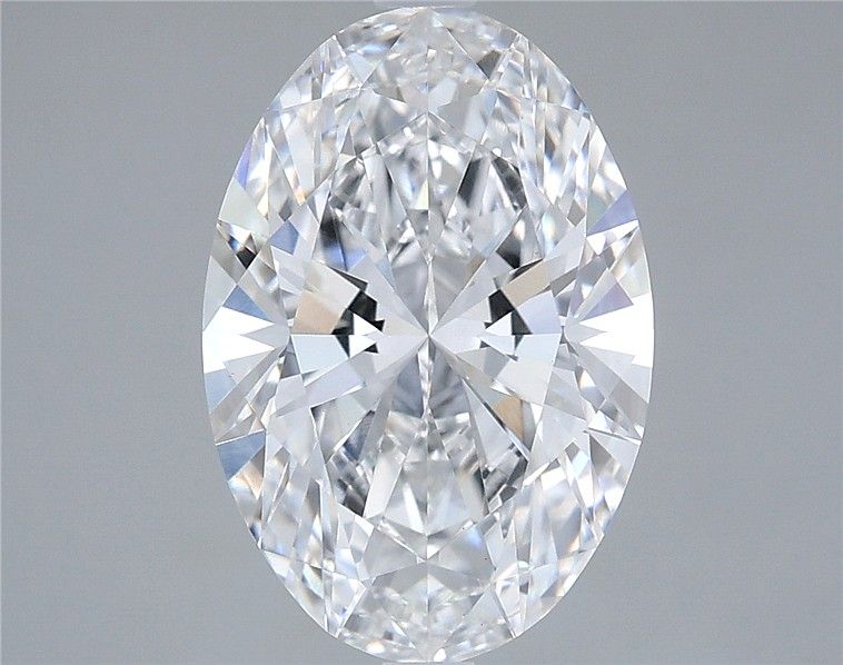 3.76ct Oval D VVS2 Lab-Grown Diamond