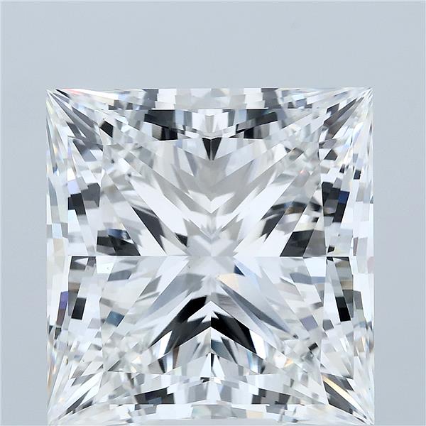 15.00 Carat PRINCESS Shape F Colour VS1 Clarity  Cut - White Lab Diamond - 2010103