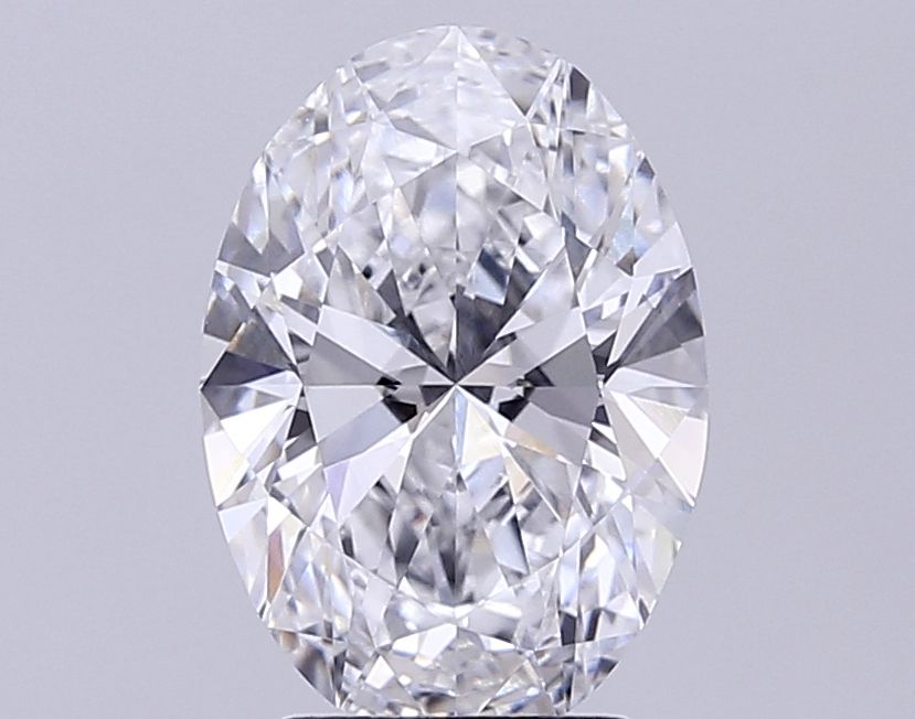 3.28ct Oval D VVS1 Lab-Grown Diamond