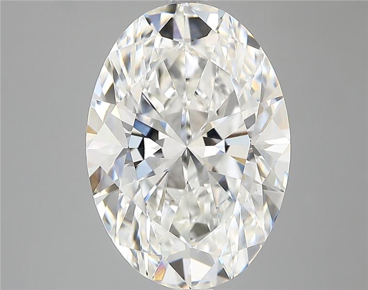 4.08ct Oval F VVS2 Lab-Grown Diamond