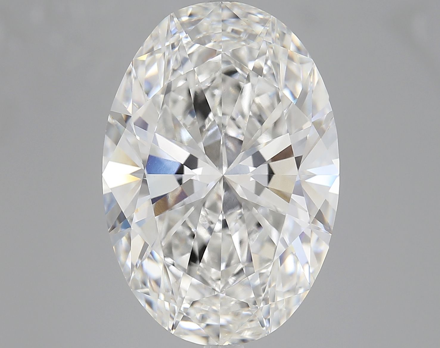 10.01 Carat OVAL Shape F Colour VVS2 Clarity Cut - White Lab Diamond - 2626684