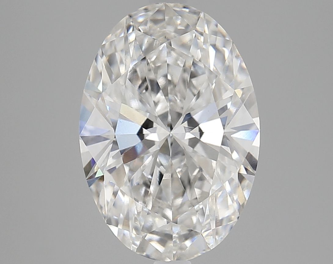 4.05ct Oval F VVS2 Lab-Grown Diamond