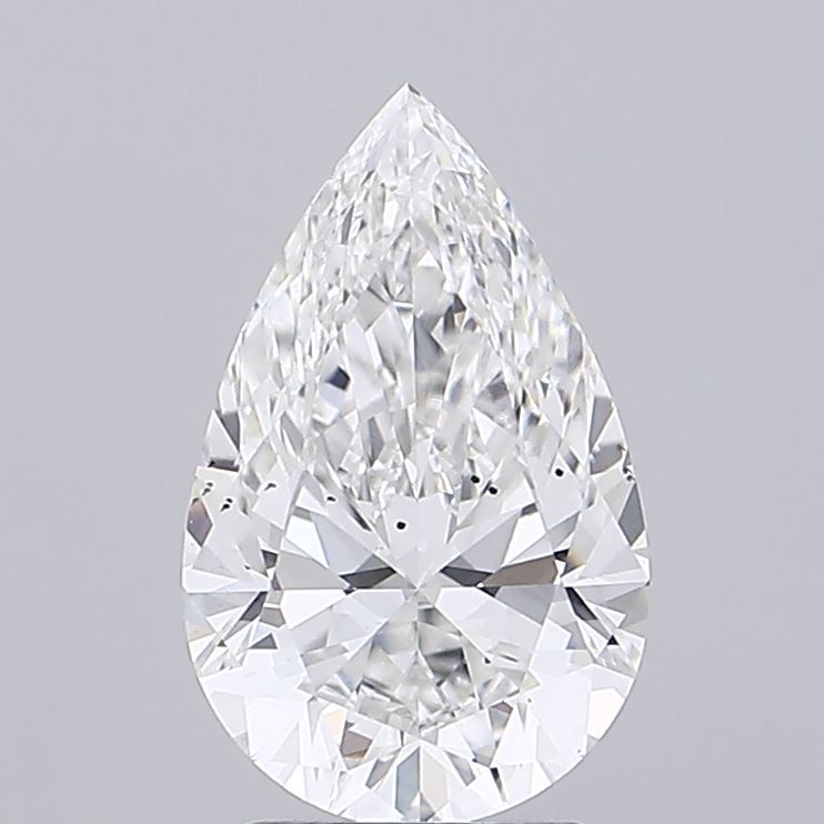 2.58ct Pear E SI1 Lab-Grown Diamond