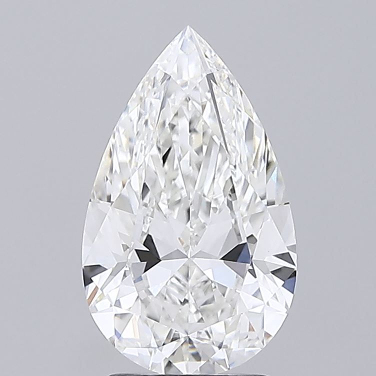2.72ct Pear E VVS2 Lab-Grown Diamond