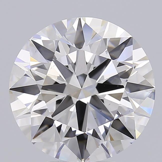 5ct Round F VS1 Lab-Grown Diamond