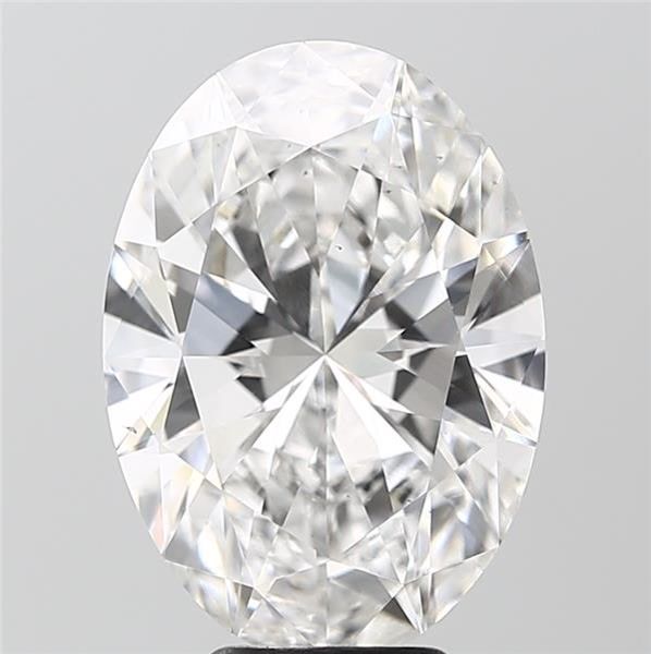 5.75ct Oval F VS2 Lab-Grown Diamond