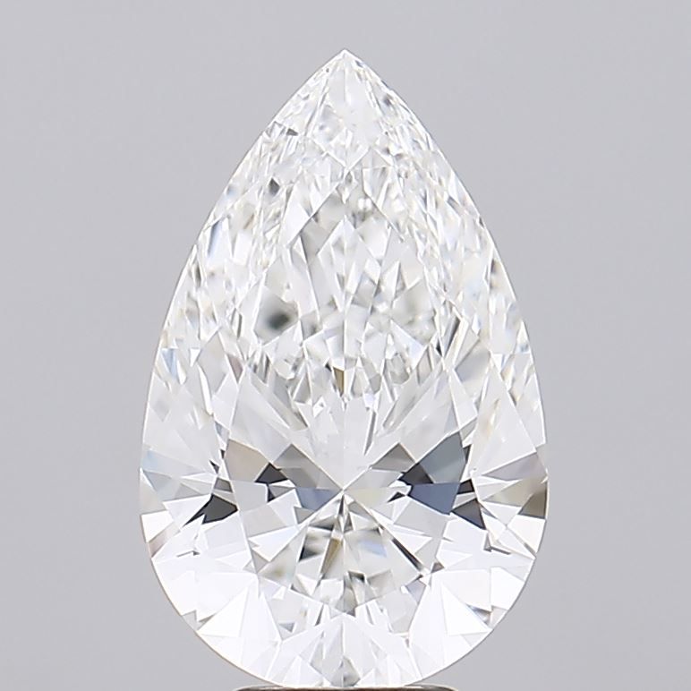 6.07ct Pear E VVS2 Lab-Grown Diamond