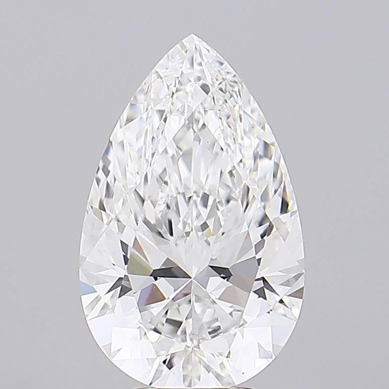 6.05ct Pear E VVS2 Lab-Grown Diamond