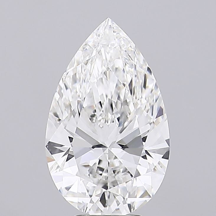 6.53ct Pear E VVS2 Lab-Grown Diamond