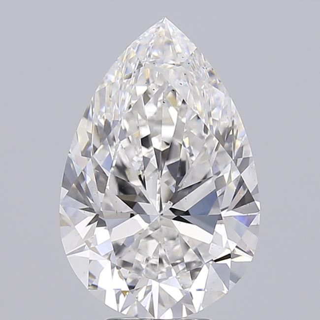 6.06ct Pear E SI1 Lab-Grown Diamond