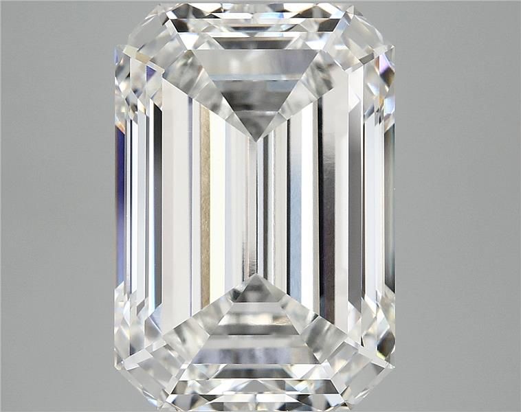 12.11 Carat EMERALD Shape E Colour VVS2 Clarity  Cut - White Lab Diamond - 2548062