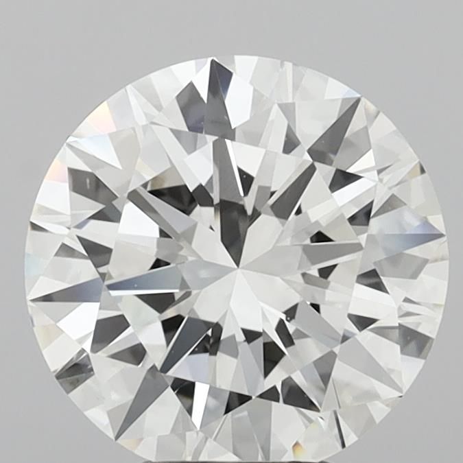 5ct Round F VS1 Lab-Grown Diamond