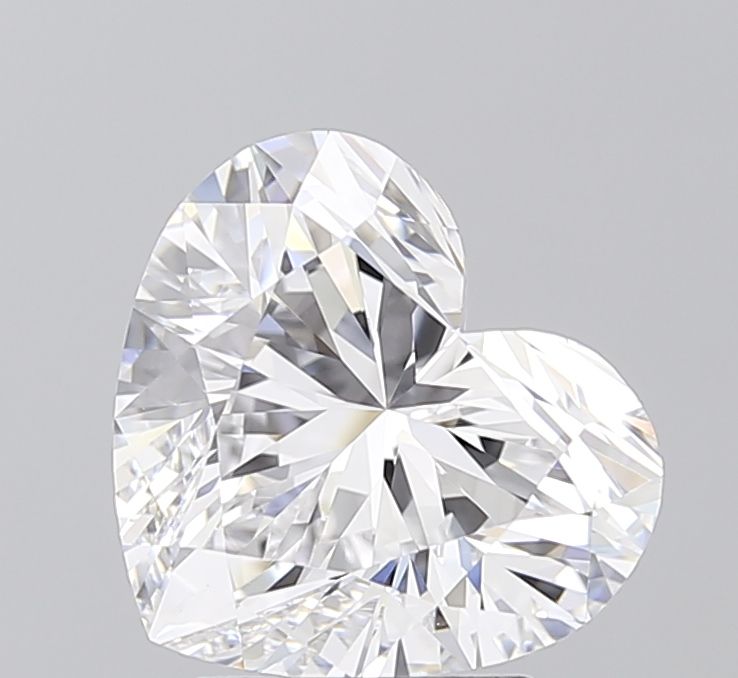 3.08ct Heart D VVS2 Lab-Grown Diamond