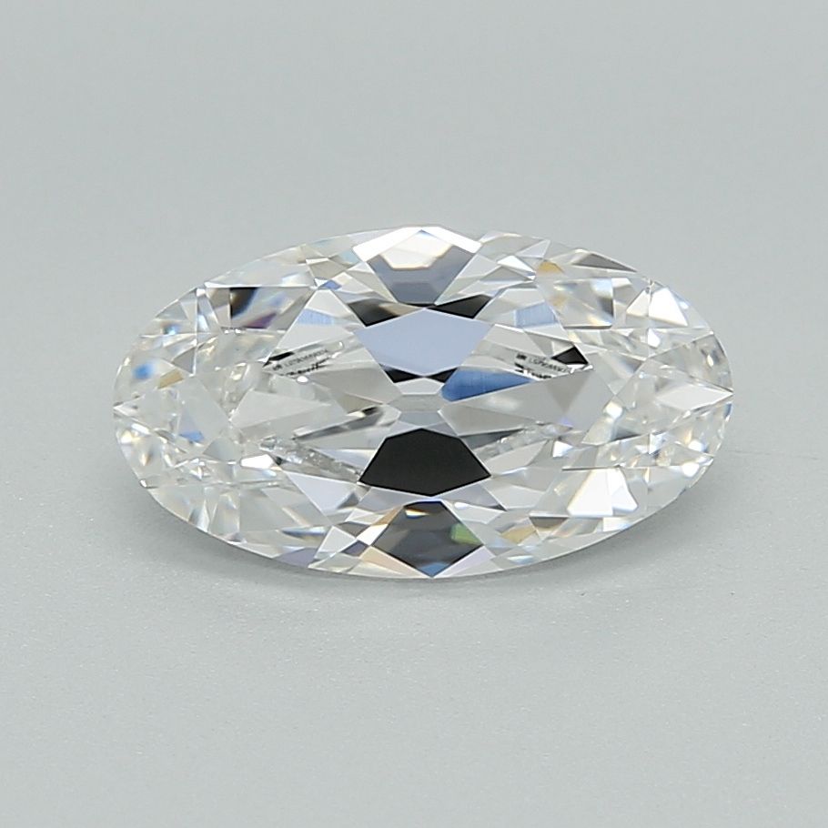 1.57ct Moval D VVS2 Lab-Grown Diamond