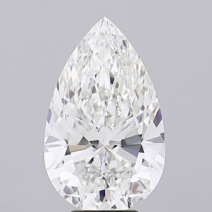 6.08ct Pear F VVS2 Lab-Grown Diamond