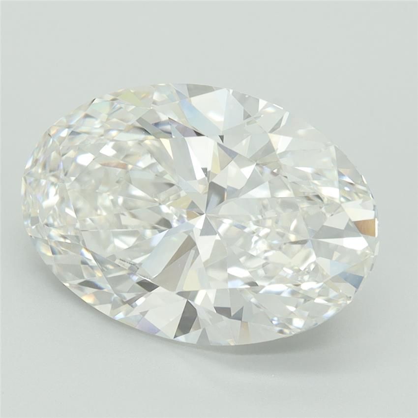 5.53ct Oval F VVS2 Lab-Grown Diamond