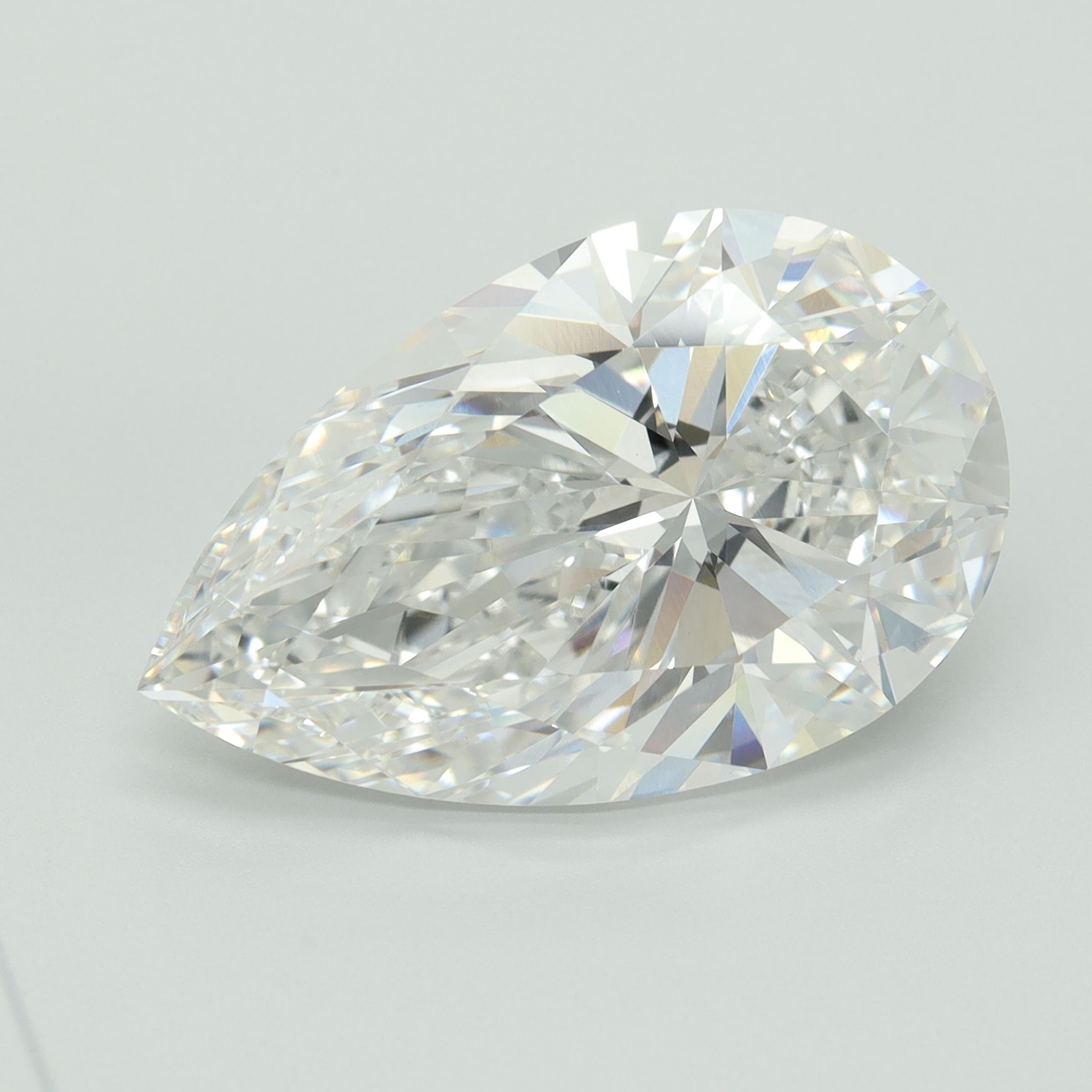 11.03 Carat PEAR Shape F Colour VVS2 Clarity  Cut - White Lab Diamond - 1863647