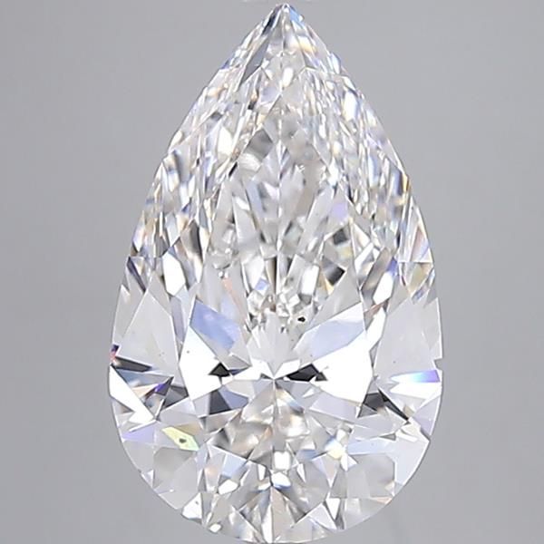 7.01ct Pear F VS2 Lab-Grown Diamond