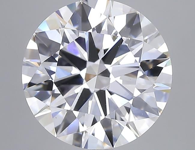 7.02ct Round F VS2 Lab-Grown Diamond