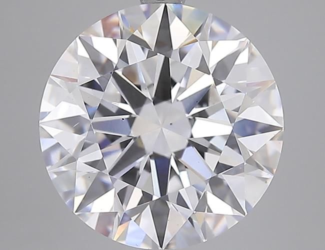 5.51ct Round F VS2 Lab-Grown Diamond