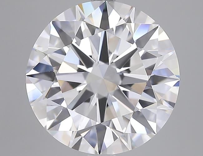 7.01ct Round F VVS2 Lab-Grown Diamond