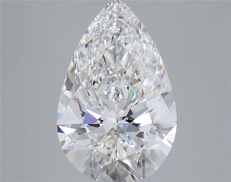 6.08ct Pear E VVS2 Lab-Grown Diamond