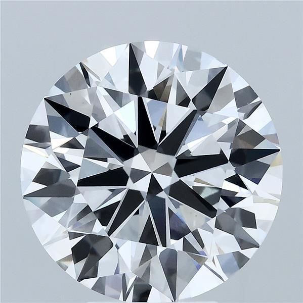 6.1ct Round E VVS2 Lab-Grown Diamond