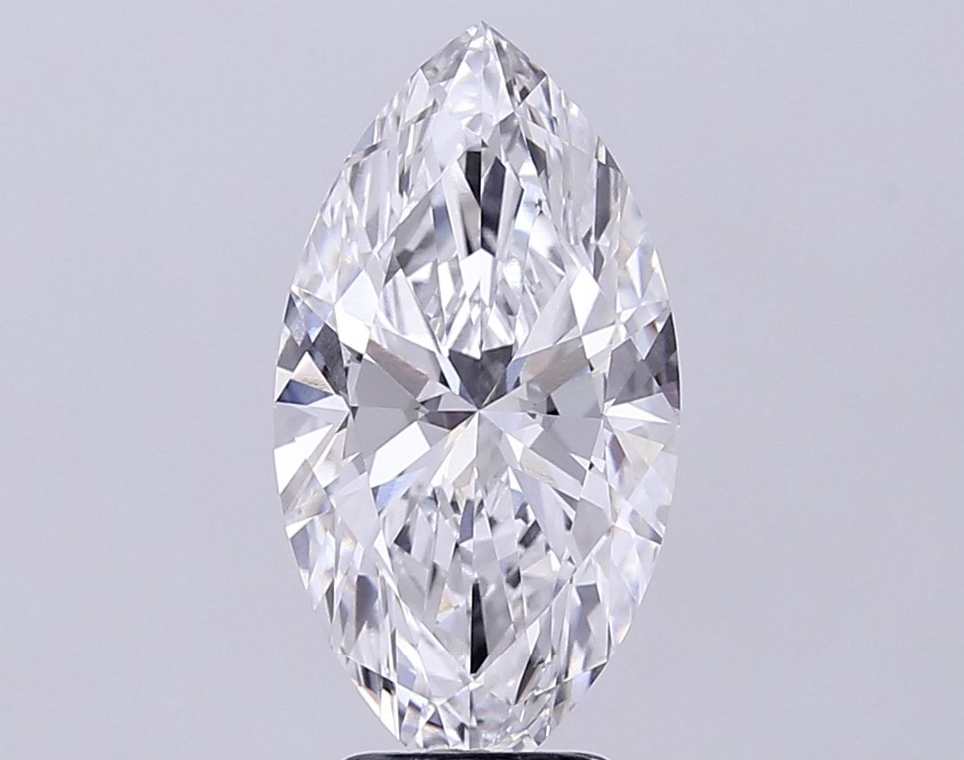 4.01ct Marquise D VVS2 Lab-Grown Diamond