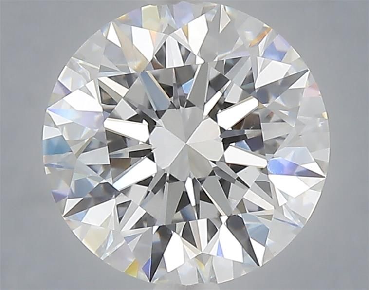 3.09ct Round E VVS2 Lab-Grown Diamond