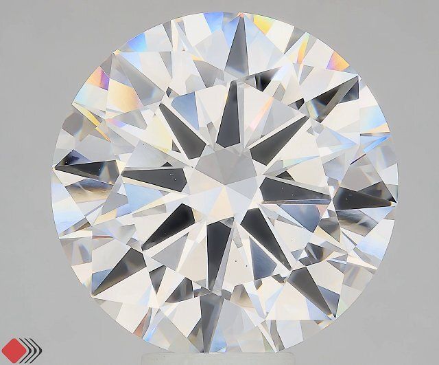 10.12ct Round F VVS2 Lab-Grown Diamond