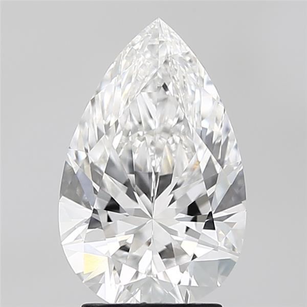 2.76ct Pear E VVS2 Lab-Grown Diamond