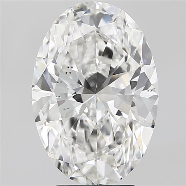 4.01ct Oval F SI1 Lab-Grown Diamond
