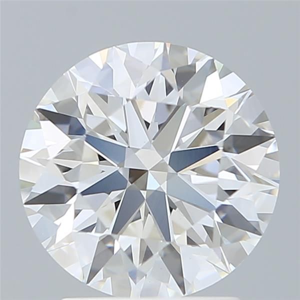2.5ct Round F VVS2 Lab-Grown Diamond