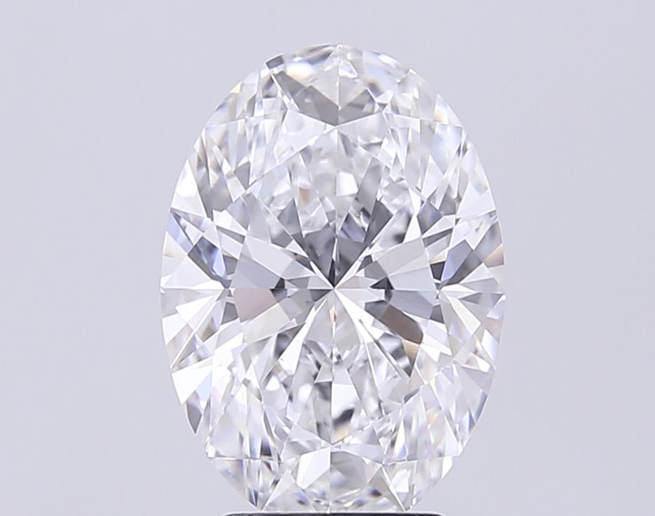 4.2ct Oval D VVS1 Lab-Grown Diamond
