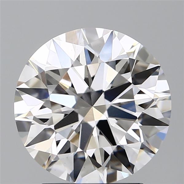 2.57ct Round F VVS2 Lab-Grown Diamond