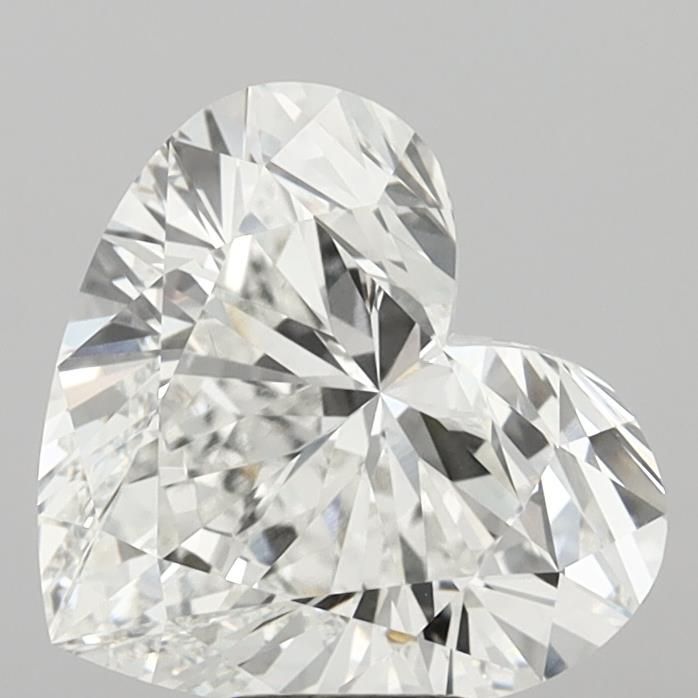 8.03ct Heart F VVS2 Lab-Grown Diamond