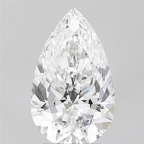 2.53ct Pear E VS1 Lab-Grown Diamond