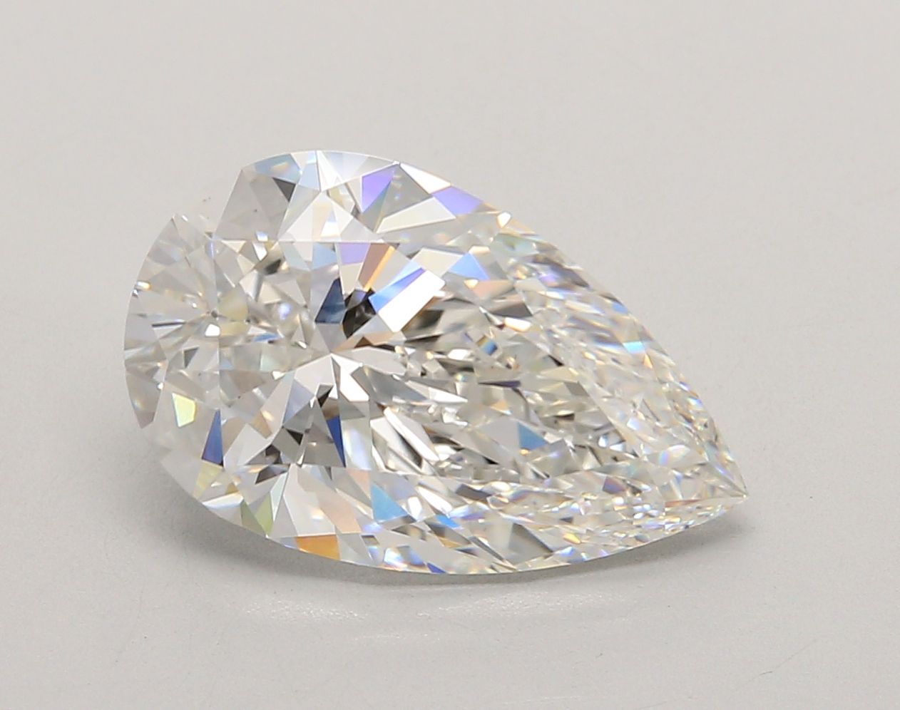 5.03ct Pear F VVS2 Lab-Grown Diamond