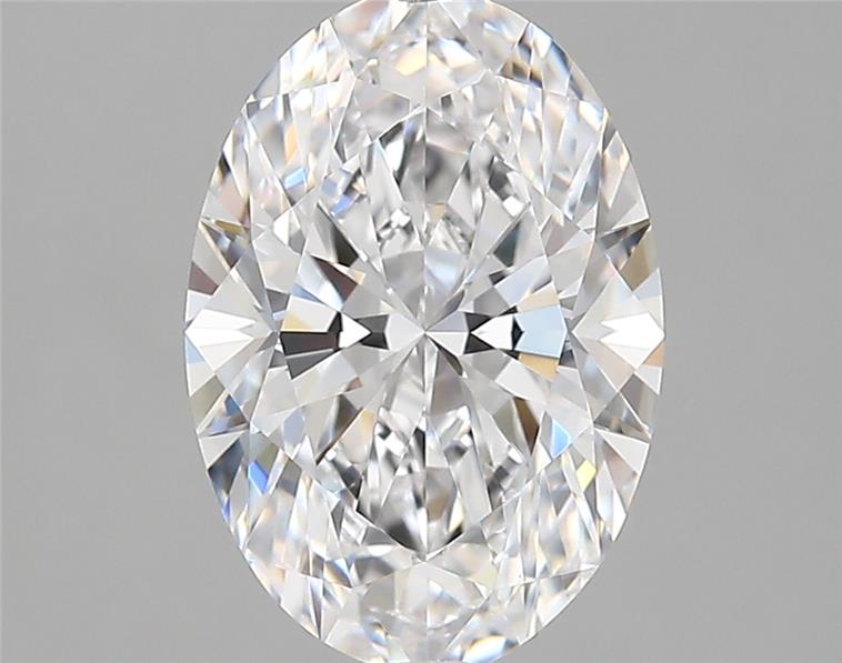 2.81ct Oval D FL Lab-Grown Diamond