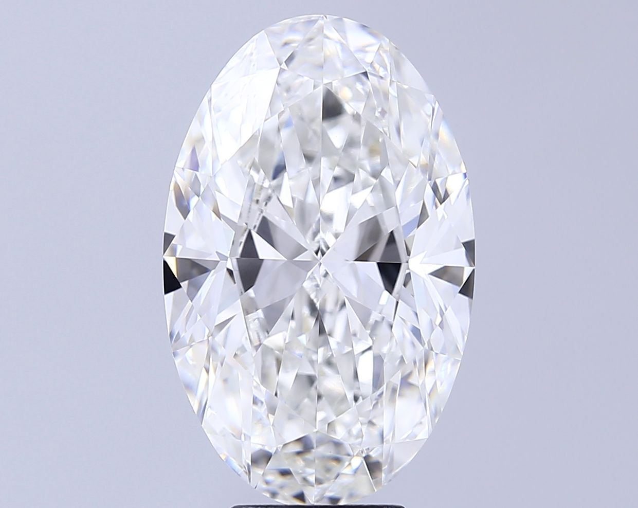 8.06ct Oval F VVS2 Lab-Grown Diamond