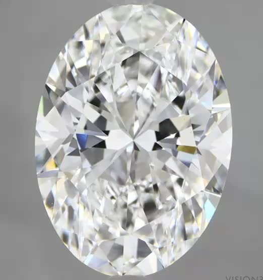 4.83ct Oval D VVS2 Lab-Grown Diamond