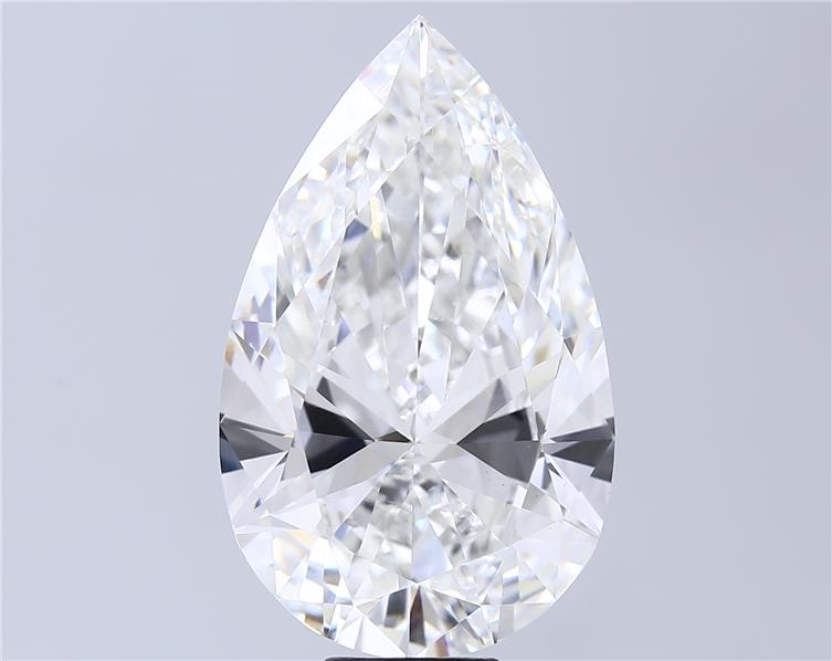 15.08 Carat PEAR Shape F Colour VS1 Clarity  Cut - White Lab Diamond - 1838141