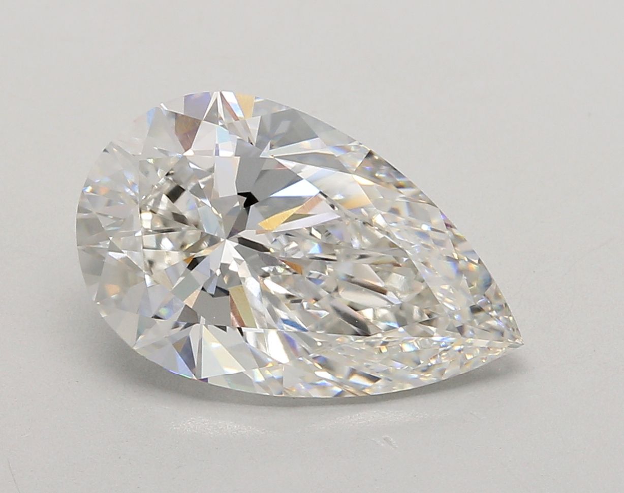 5.02ct Pear F VVS2 Lab-Grown Diamond