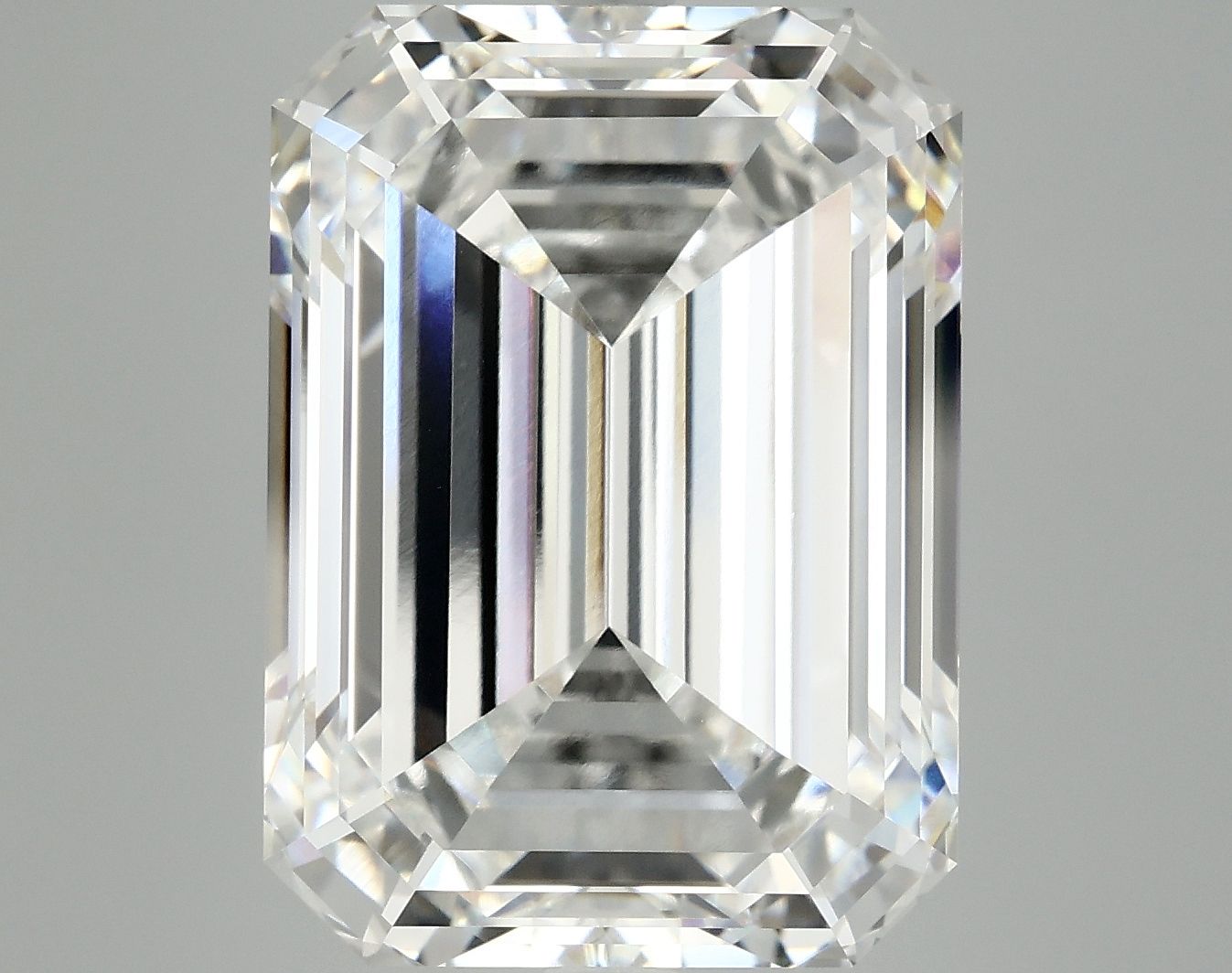 13.01 Carat EMERALD Shape E Colour VVS2 Clarity  Cut - White Lab Diamond - 2548016
